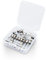 Innfeeltech 25pzs Fusibles de vidrio 6 * 30mm 250V 3.15A Slow Tube Fuse Assortment Kit