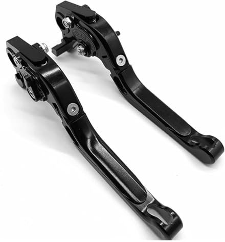 gangxiao Bremse Kupplung Spurstange Für 401 Für Svartpilen Für VITPILEN 2018 2019 2020 Motorrad Klapp Ausziehbare Bremsgriff Kupplungshebel(Black)