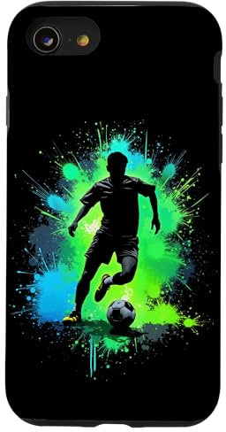 Fußball Kunstwerk Hülle für iPhone SE (2020) / 7 / 8