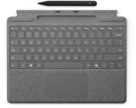 Microsoft Surface Pro Keyboard + Slim Pen QWERTY Cover, 8X8-00170