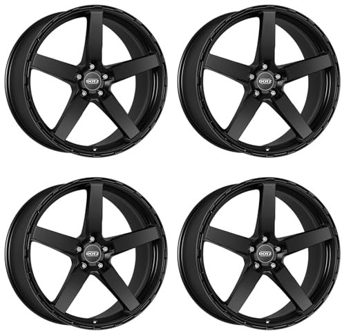4x Dotz Felgen MarinaBay black 8.5Jx19 ET33 5x120 kompatibel mit BMW 1 2 3 4 5 6 X1 X3 X4 Z4