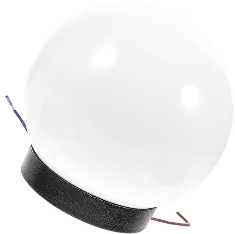 HOMSFOU Wetterfester Kunststoff Laternenlampenschirm Schutz Lampenabdeckung Für Außen Postleuchte Kugelförmiger Gartenschirm Patio Licht Korrosionsbeständig Verlängert Lebensdauer Und Weic