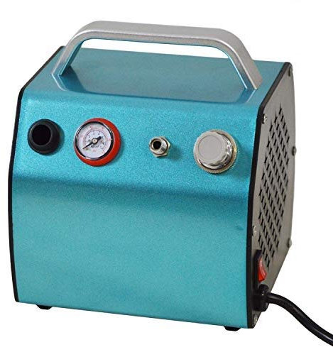 Compressore per aerografo compressore aerografo Beauty maxx che puó essere usato come aerografo unghie, aerografo modellismo, aerografo tatuaggi, aerografo murale, aerografo auto, aerografo dolci