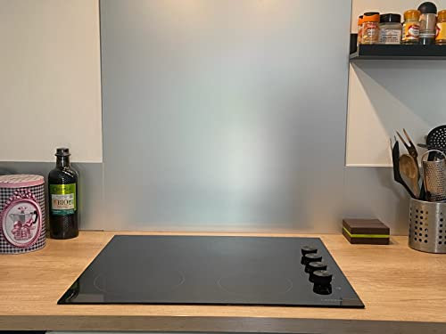 Fond de hotte/Crédence Aluminium Anodisé - 11 Tailles - Hauteur 30 cm x (échantillon)