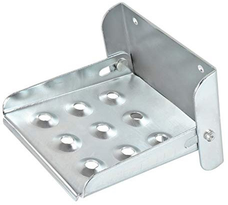 Klapptritt für Anhänger, Stahl verzinkt, 155 x 172 mm, Belastbar bis 100 kg
