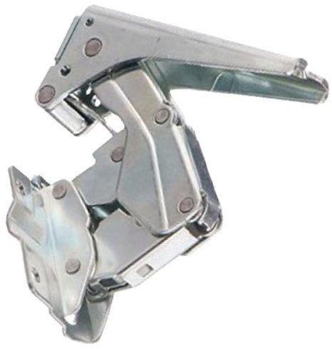 Door hinge suitable for Bosch Siemens Neff Constructa hinge set top and bottom for 12004051 refrigerator.