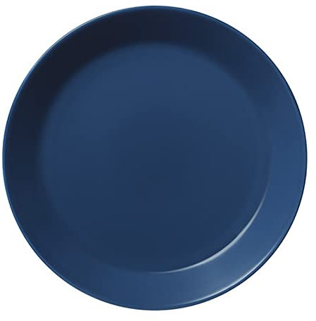 Iittala - Assiette, assiette plate - Teema - Porcelaine - Couleur : bleu vintage - Ø 23 cm - 1 pièce