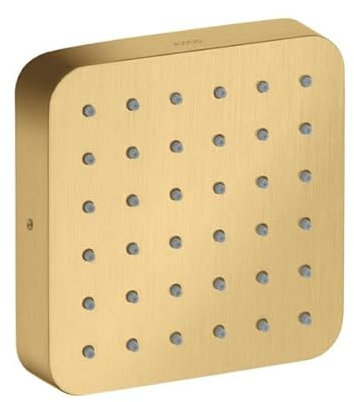 hansgrohe AXOR Citterio E Brausemodul Unterputz 12 x 12, 36822250, Farbe: Brushed Gold Optic