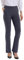 LaiEr Pantalon Femme Ceinture Boucles Stretch Pantalon de Travail Business Casual Jambe Droite Yoga Bootcut Pantalon avec Poches(Dgrey,XX-Large)