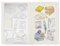 INFUNLY Metallbuchschablone Planerschablone Lesezeichen Metalltagebuchschablonen Metallbücher DIY-Vorlage Für Journaling Malerei Tagebuch Gravur Holzschnitzerei DIY Scrapbooking