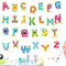 Yefun Diamond Painting für Kinder - Ungeheuer Alphabet Aufkleber, DIY Spielzeug Sticker, Décoration Arts Kits Tolles