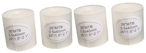 INOOMP 4 Heimtrainer Fahrrad 700 c Weiß Reifen