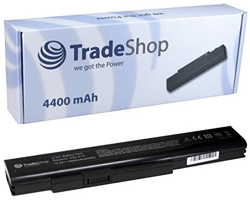 Trade-Shop Li-Ion Akku 14,4V/14,8V 4400mAh kompatibel mit Medion Akoya E-6222 E-6234 E-7201 E-7220 E-7221 E-7222 P-7816 P-6634 E-6228