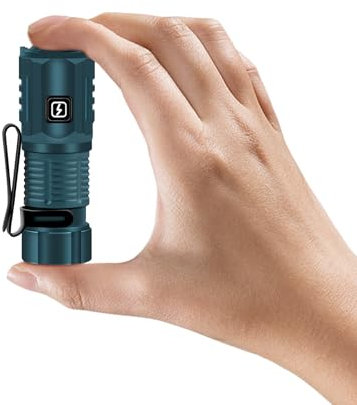 YANGTAI Mini Linternas LED Alta Potencia, 1200 Lúmenes Linterna LED Recargable, 7 Modos de Brillo Táctica Militar Linterna Largo Alcance, Impermeable Flashlight para Emergencias Camping