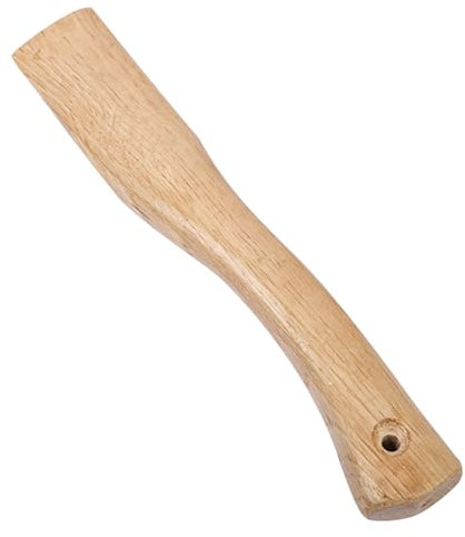 Poignée de hache Poignée de hache courte en bois Poignée de hachette de remplacement avec trou de suspension Poignées de hache incurvées lisses de 14,6 pouces Poignée de hache Poignée de hache Poignée