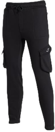 Joma Lange Herrenhose – Komfort – Cargo, Schwarz, XXL