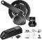 TSDZ Mid Drive Moteur Kits avec Capteur de Couple - Version 2024, Moteur Central TSDZ2B 36V 250W ou 48V 500W et TSDZ8 48V 750W, Kit Conversion Vélo Électrique avec Écran LCD et Batterie en Option