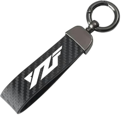 JXZQQBMD Porte-clés en cuir avec boucle en fer à cheval pour Y-amaha YZF R1 YZF R6 YZFR6 YZF R125 YZFR15 R25 R3 YZF