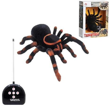Fernbedienung Spinne, Lustige Scherz-Streich-Requisiten, RC Spinnenspielzeug | Realistisches Spinnenspielzeug | Gag-Spielzeug Für Halloween,Elektrisches Fernbedienungsspielzeug