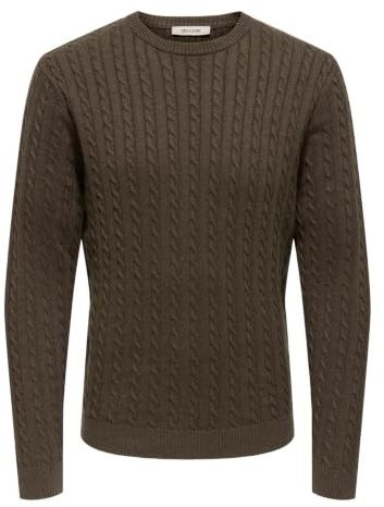 Only & Sons Male Strickpullover ONSLOUI Pullover | Knitted Pullover