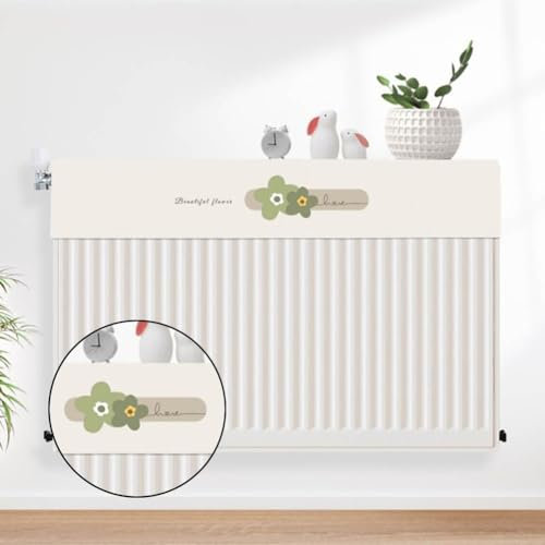 La prevenzione della polvere incontra lo stile elegante coperture per elementi riscaldanti domestici (60 cm)
