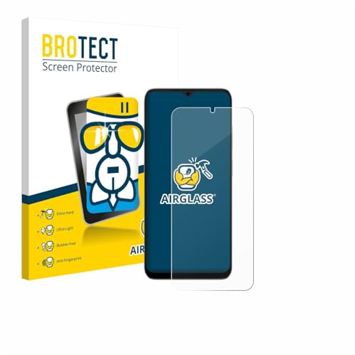 BROTECT Schutzglas für Doogee Note 56X | Transparenter Displayschutz Made in Germany Schutzfolie Panzer Folie Glas 9H Anti-Fingerprint Einfache Montage Clear