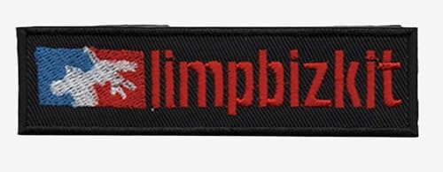 Aufnäher zum Aufbügeln, Limp Bizkit: The Classic Logo Strip