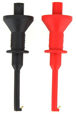 UT-C01 Testhakenclip Multimeter Prüfkabelverlängerung Hakensonde Prüfclip 4mm Blende Direktes Plug-in