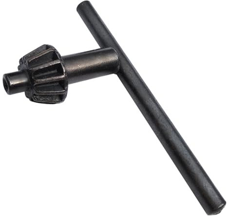 Senrie Chiave universale per mandrino da 10 mm, 13 mm, 16 mm, in metallo, a forma di T, nero