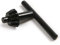 Senrie Chiave universale per mandrino da 10 mm, 13 mm, 16 mm, in metallo, a forma di T, nero