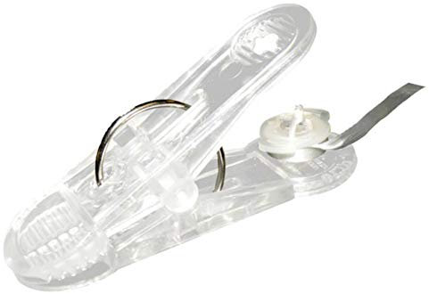 Amscan 8186702 - Ballongewicht Klammer, 45 g, Ballon Clip mit Schnur, Folienballon
