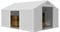 Das Company Lagerzelt 4x6m wasserdicht weiß Zelt 560g/m² PVC Plane hochwertig Zelthalle Summer SD - - Faltpavillon, Gartenpavillon, Pavillon, Lagerzelt, Gartenhaus, Zeltgarage, Garagenzelt - Partyzelt