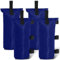 ABCCANOPY Baldachin-Gewichte Set von 1,8-68 kg Sandsäcke für Pop-Up-Zelt, Gewichtssäcke für Outdoor-Pavillon, Trampolin, Pergola, Blau (ohne Sand)