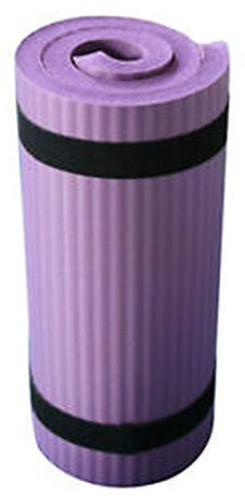 ausuky Tapis de yoga antidérapant épais 15 mm pour perte de poids et méditation, Pilates, Gym (Violet)