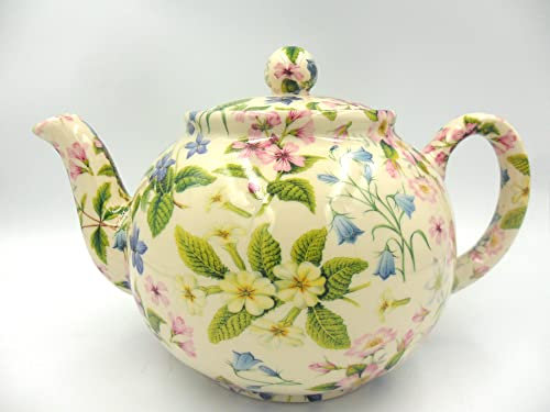 6 Cup teapot in Dog Rose Design