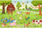 Fototapete Bauernhof Vliestapete Kinderzimmer Tapete inkl. Kleister Größe 300 x 250 cm