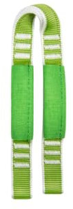 Ocun Tie-in Sling Pa 20 Mm-41cm Grün - Robustes verstärktes Gurtband zur Selbstsicherung, 41cm, Größe 41 cm - Farbe Gree