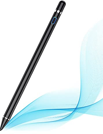Active Stylus Pen für sämtliche Touchscreens, 1,5mm Feiner Spitze Tablet Stift,Eingabestift Smartphone Kompatibel mit Pad Phone Huawei Samsung Smartphones und Allen Anderen Touchscreen-Geräten