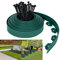 AufuN Flexible Rasenkante aus Kunststoff 20mx5cm mit 60 Erdanker zur Verankerung, Beetumrandung Wurzelsperre System, Pflastersteine Mähkante Garten dekorativ(20M, Grün)
