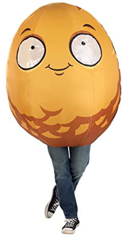Adult Inflatable Plants Vs Zombie Wall-Nut Fancy Dress Costume Standard