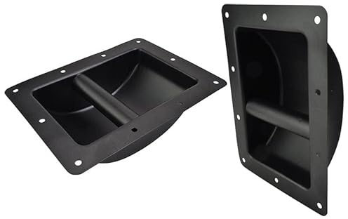 Steel Flightcase Handles for Cases or Speakers 220 x 163mm - Pack of 2