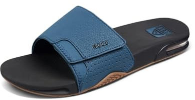 REEF Fanning Sandales pour homme, soutien de la voûte plantaire, semelle extérieure durable, résistante à l'eau, avec décapsuleur intégré, 47 EU