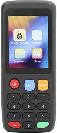 X7 NFC-Kartenleser, RFID-Kartenkopierer, Lesegerät, Schreibgerät für IC-ID-Karten, Smartcard-RFID-Kopierer, ID-IC-Lesegerät, HD-Vollfarbbildschirm (5 UID-Schnallen. 5 UID-Karten)