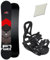 F2 Rental Kinder Snowboard Set - 100 cm + JUNIOR BINDUNG GR. XS + PAD
