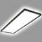 LEDKIA LIGHTING - Plafón LED 24W Rectangular | SwitchCCT Doble Cara | Luz Seleccionable 3000 lm (Cálido-Neutro-Frío) | Instalación Sencilla | No Parpadea, Negro, Policarbonato