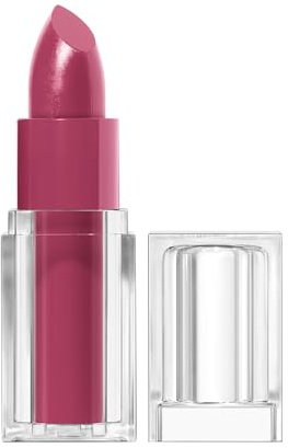 CoverGirl Clean Lip Color, Plum Isle, Satin Finish, Squalane, Avocado & Aloe, Carmine-Free, Non-Drying, 0.12oz