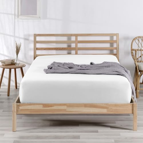 Nordqueen Spannbettlaken Baumwolle 100% Spannbetttücher Bettlaken Jersey, Matratzenhöhe bis 25 cm, (Weiß, 160X200 cm)