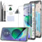 RongZy Pantalla para Motorola Moto G54 5G XT2343 Táctil LCD de Repuesto Ensamblaje Digitalizador Reemplazo para Moto G54 5G XT2343 con Herramientas de Reparación(Negro)