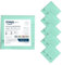Maya Bayeta MICROPLUS. Especial para Vajillas y Cristales. No Deja Marcas. Muy Absorbente y de Secado Rápido. 100% Microfibra. Pack de 5 Unidades (Verde)
