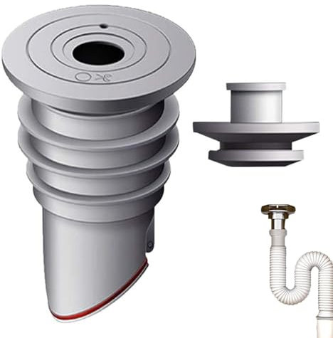 Abflussrohr-Dichtungsschlauch – Waschmaschinen-Ablaufschlauch-Dichtung, Abfluss-Dichtung für Waschbecken | Waschmaschinen-Ablaufschlauch-Dichtungsstopfen, geruchsfreier Silikon-Dichtungsstopfen, Abdec